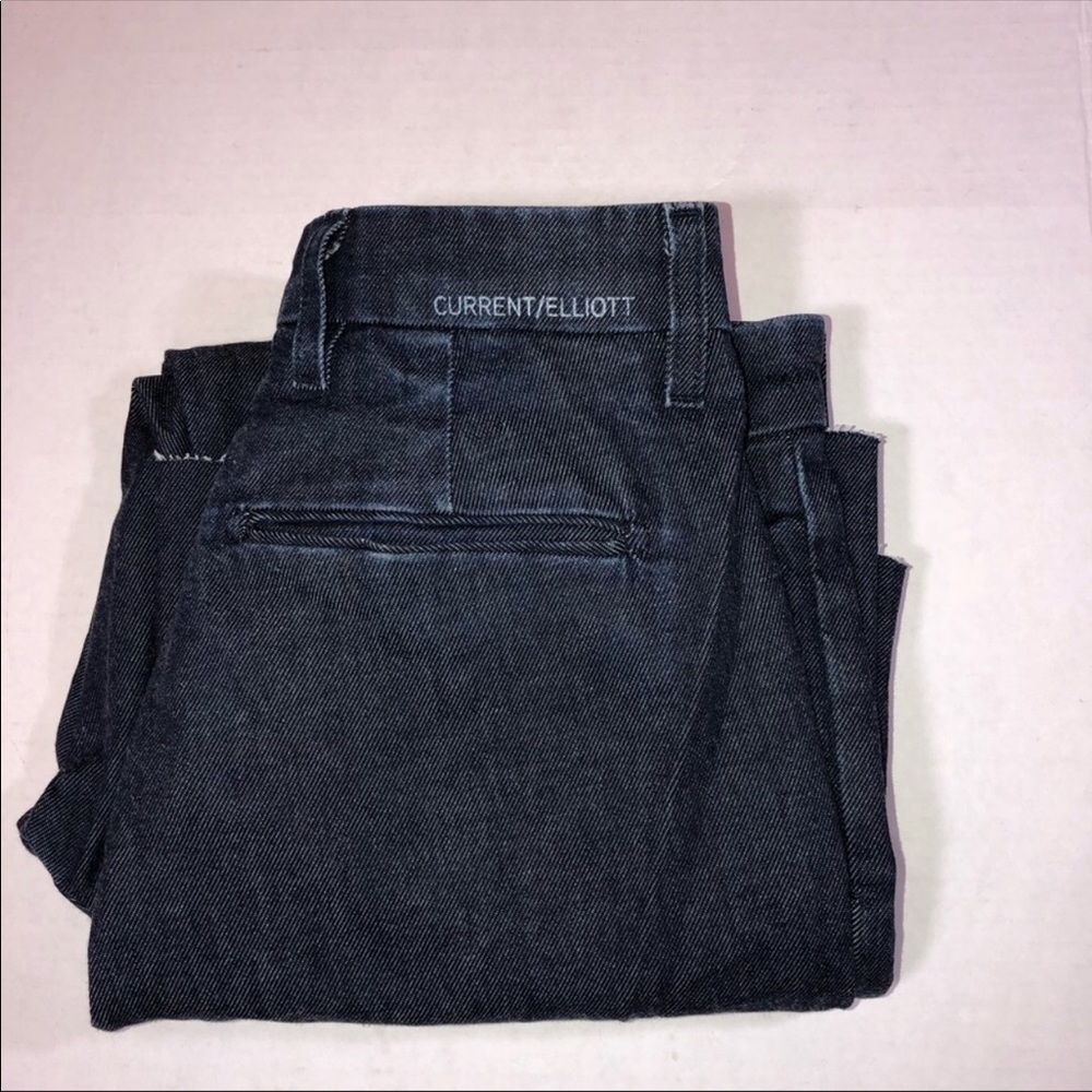 Current Elliot High Waisted Crop Flare Jeans 27 - Picture 7 of 8